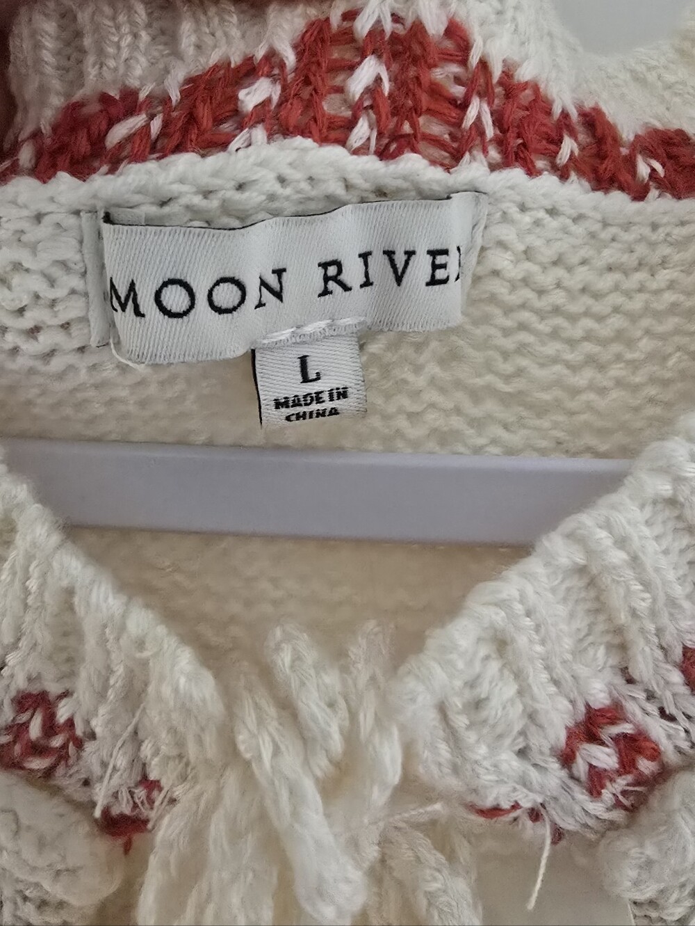 **Final Chance**NWT ANTHROPOLOGIE Moon River Red Sailboat Midi Dress Knit Bodice - Picture 4 of 5